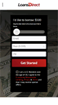 Mobile Screenshot of loansdirectonline.com